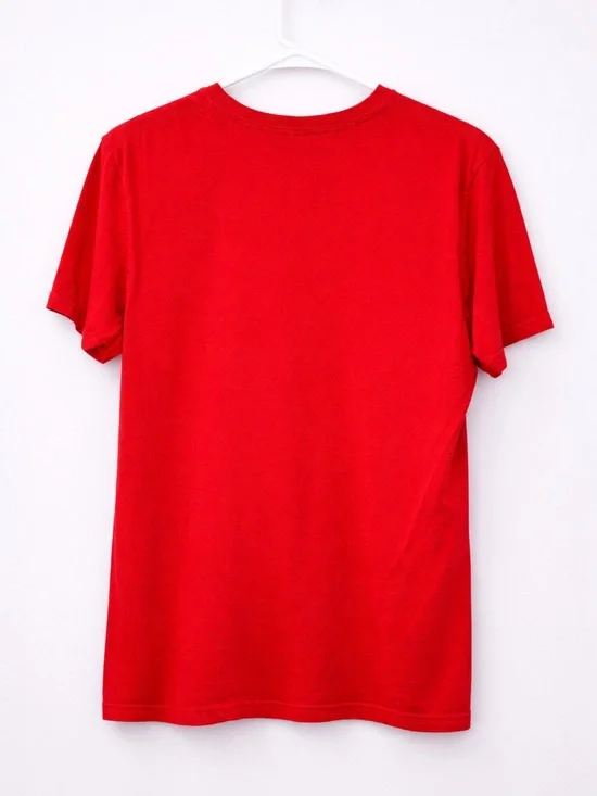 Dr Seuss Cat in the Hat Autism Awareness Puzzle Graphic Tee Red Medium Shirt - Picture 4 of 4